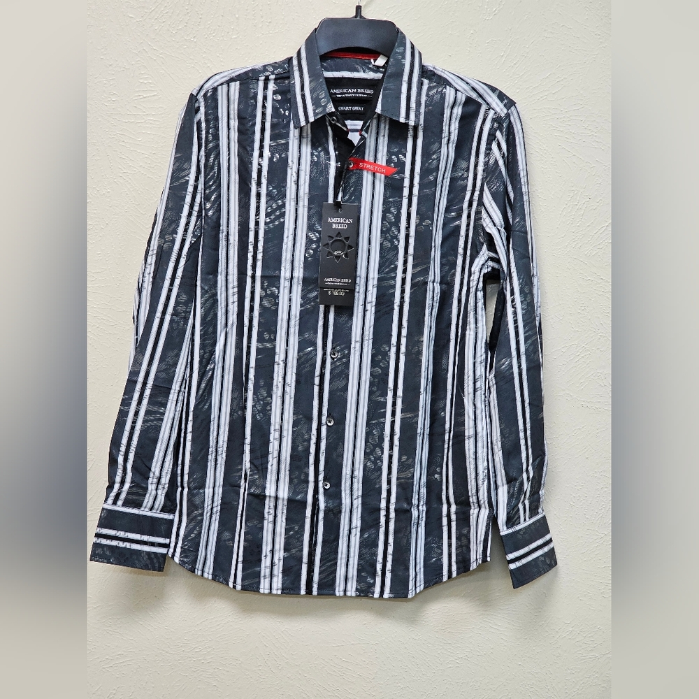 American Breed Long Sleeve Smart Shirt Size Small